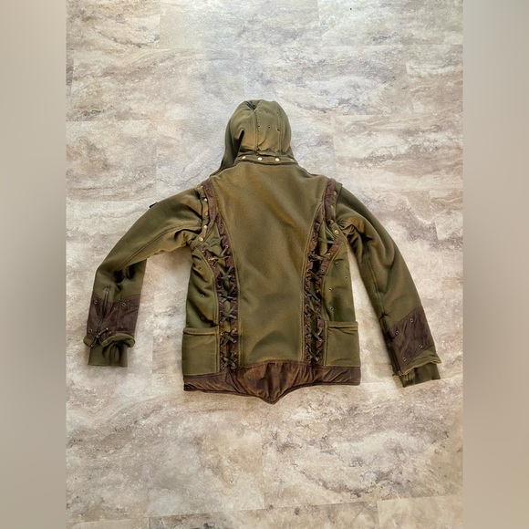 Pixie king elven jacket/hoodie that turns into a vest - Picture 2 of 9